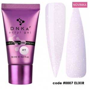 DNKa Аcryl Gel, 30 ml №0007 Elixir (tube)